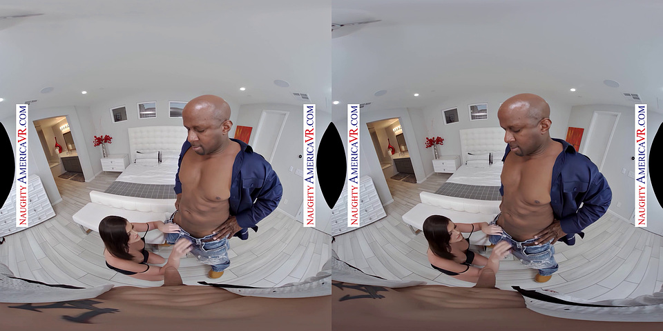 Your wife, Jessica Rex, sucks as she gets pounded by a big black cock