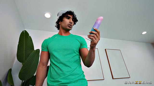 Stepmom Has A Dildo!