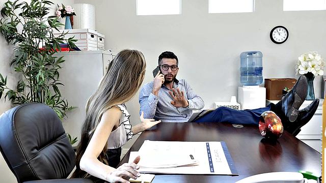 Office Pussy Plowing