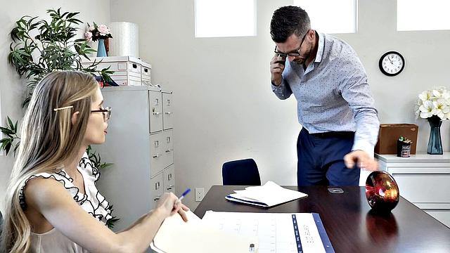 Office Pussy Plowing