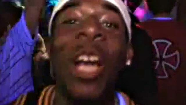 Petite blonde rides college cock at party