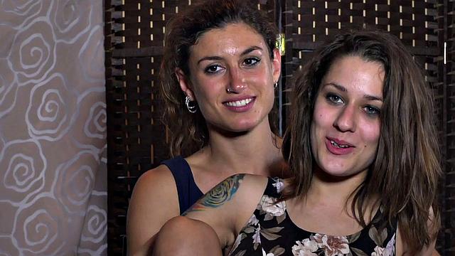 Public bitches drilled in BDSM session in wet pussy hole