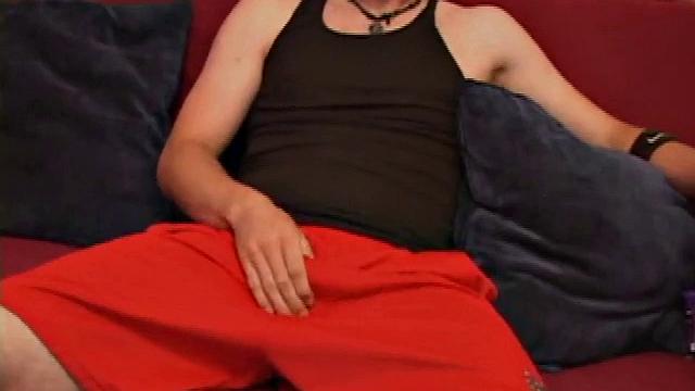 Maxx Wood Stroking Cock