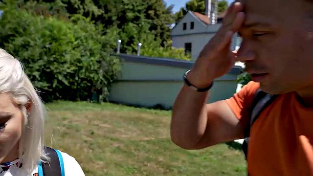 VIP4K. Scamming Prague Ends with Cock Ride