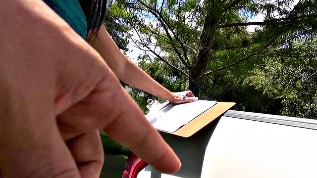 Watch Ms Maturity get down and dirty with a bald pussy in high heels and thong