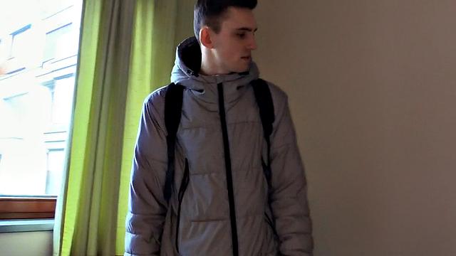 Picked up euro guy got assfucked after deepthroating