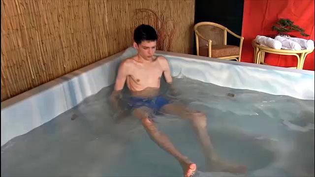 Aaron, Brad &amp;amp;amp; Owen Fuck In The Hottub - Aaron Aurora, Brad Taylor &amp;amp;amp; Owen Jackson