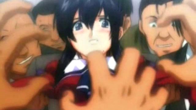 Groped and Fucked By A Group Of Men