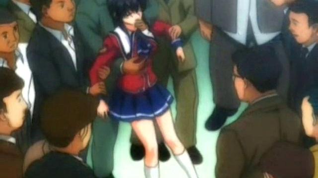 Groped and Fucked By A Group Of Men