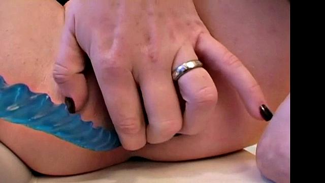 Meagan Plays with Dildo