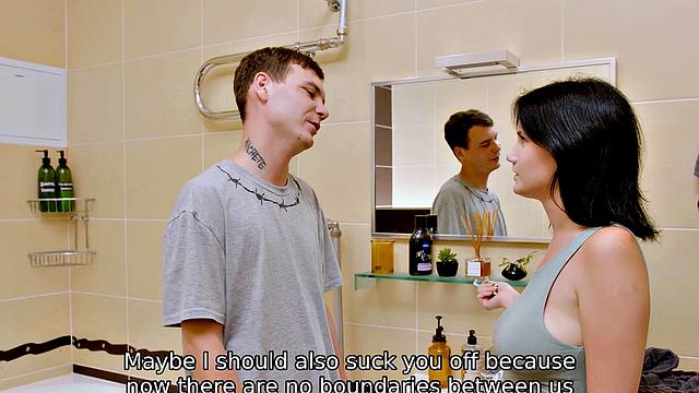 SISPORN. Conflict over toothbrush leads to sex with stepbrother