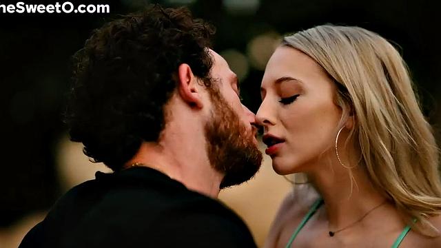 Sensual foreplay in 69