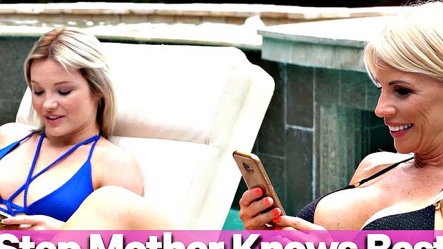 GIRLSRIMMING - Gentle threesome with Tiffany Rousso and Zazie Skymm