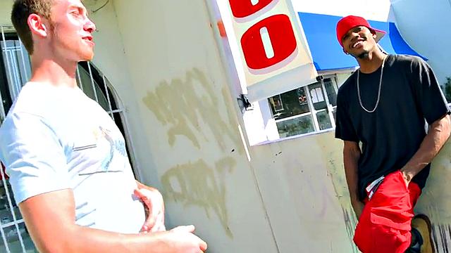 Real Black thug picked up and assbanged in tattoo shop