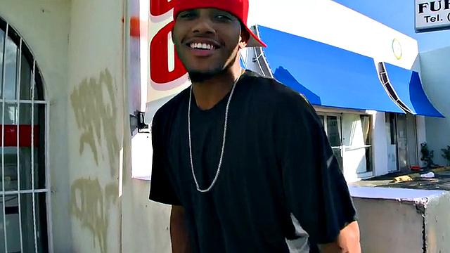 Real Black thug picked up and assbanged in tattoo shop