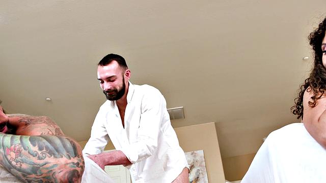 WE SWING BOTH WAYS - Hot Liv Revamped Has Threesome With Boyfriend And A Masseur