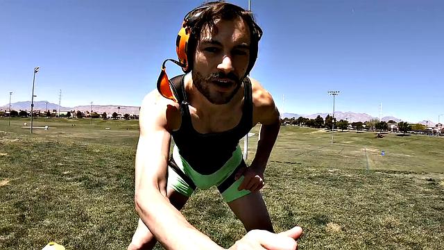 Pervy Sports Rubdown