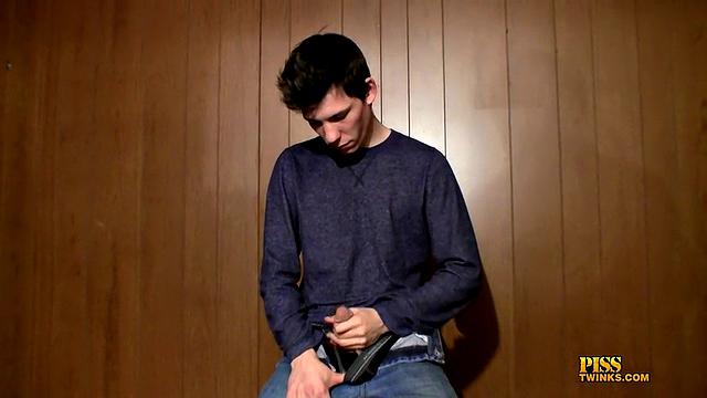 Cooper Pisses into a Jar - Coope Rreeves