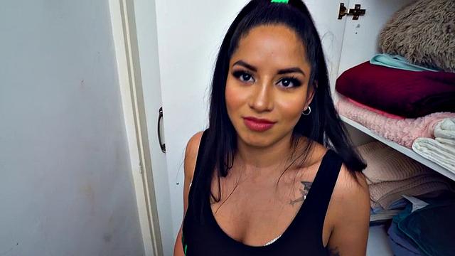 A busty maid get her nipples and tits teased before getting drilled hard in the kitchen