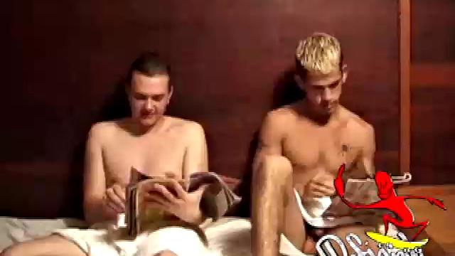 Lucky and Robby Wank Off