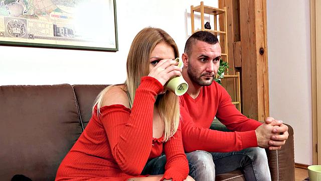 HUNT4K. Having pregnant wife is great, cause she can earn with twat