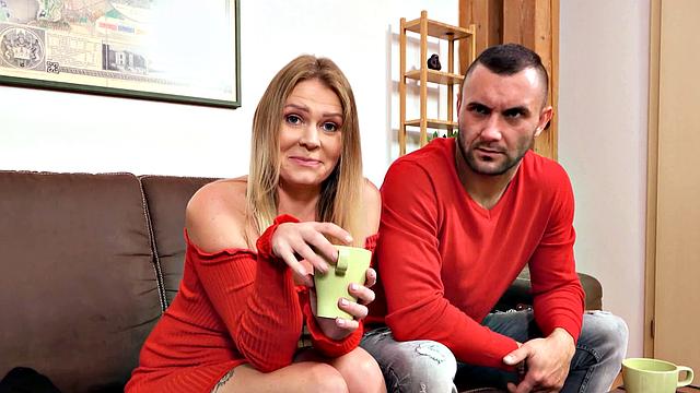 HUNT4K. Having pregnant wife is great, cause she can earn with twat