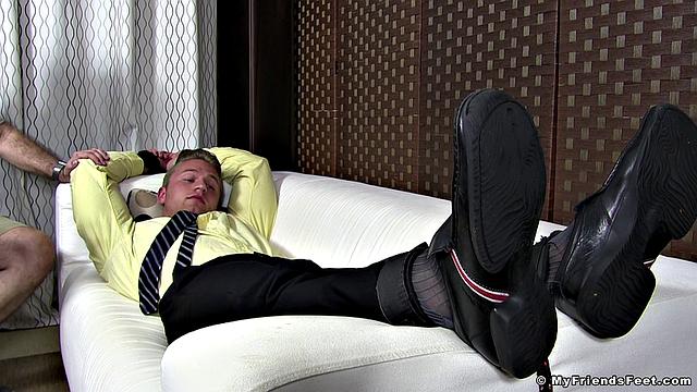 Businessman JB Gets Tickled - JB