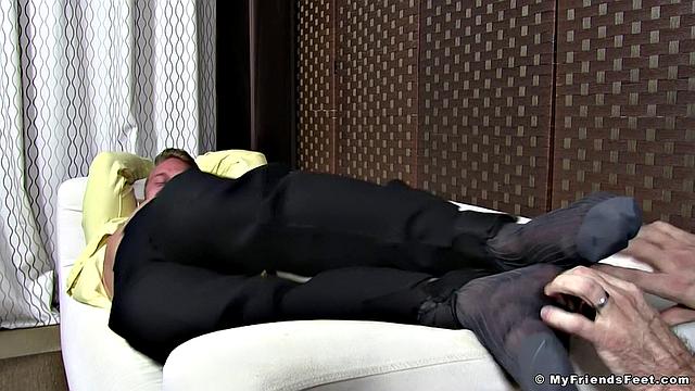 Businessman JB Gets Tickled - JB