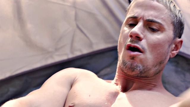 HETEROFLEXIBLE - Curious Str8 Hunks Skyy Knox & Tony D'Angelo Fuck In The Woods