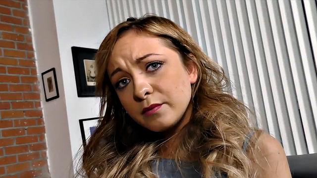 Horny babe spoiling POV