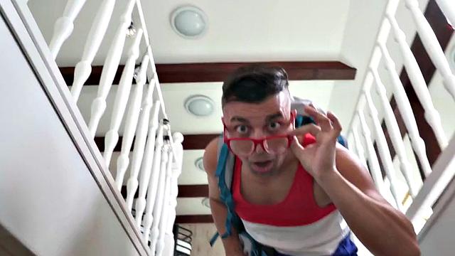 Big titted babe drilled by big cock in wet pussy