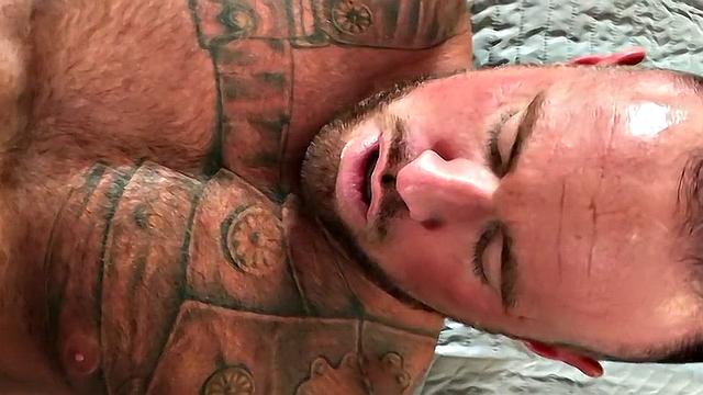Stuffing His Muscular Ass - Rocco Steele & Michael Roman