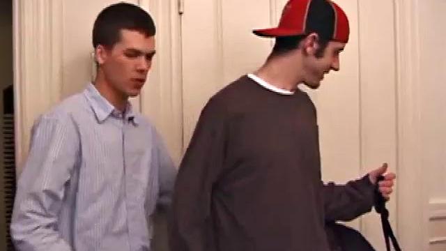 When Tag comes home from school and finds the massage table out. Matthew has him lie down on it and quickly strips him off to get his hands on that cock. Tag finds Matthew meat and starts blowing him.