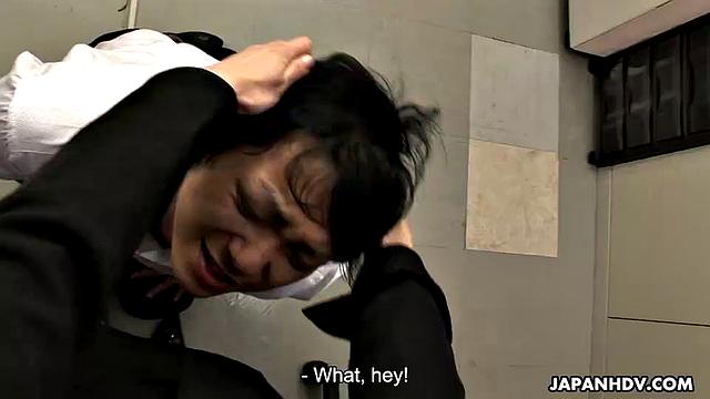 Slim boss is fucking employee like crazy