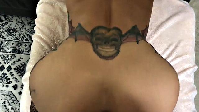 Nasty MILF enjoys fucking hard in tight pussy