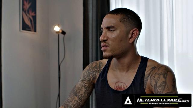 HETEROFLEXIBLE - Stud Axel Green Tries Anal With Buddy Luca Knight During No Nut November