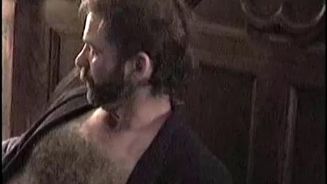 Byron shows off his body and strokes his cock for the camera