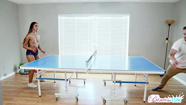 Strip Pong With My Step Sis