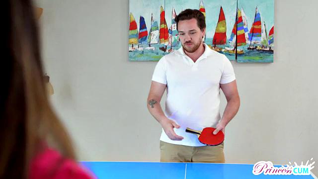 Strip Pong With My Step Sis