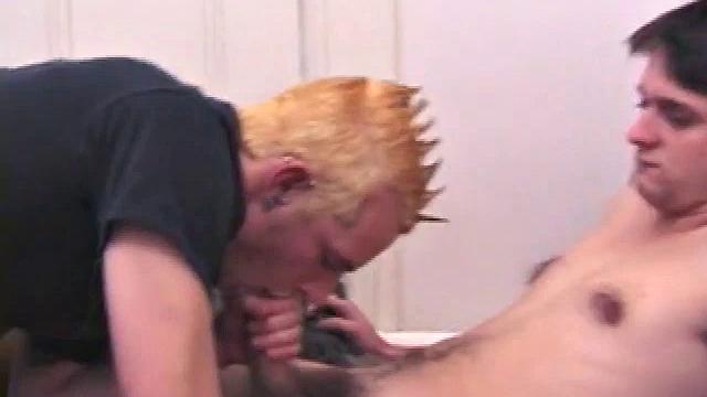 When young Jamie and Torque hook up, it's not long before they strip naked and suck on each other's dick. After a long oral exchange, Jamie fucks Torque, while we enjoy the close-ups.