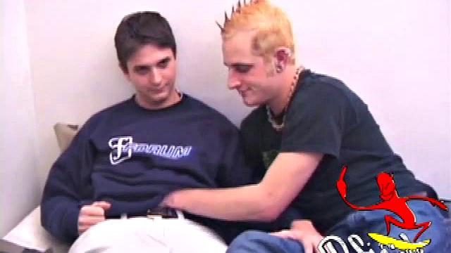 When young Jamie and Torque hook up, it's not long before they strip naked and suck on each other's dick. After a long oral exchange, Jamie fucks Torque, while we enjoy the close-ups.