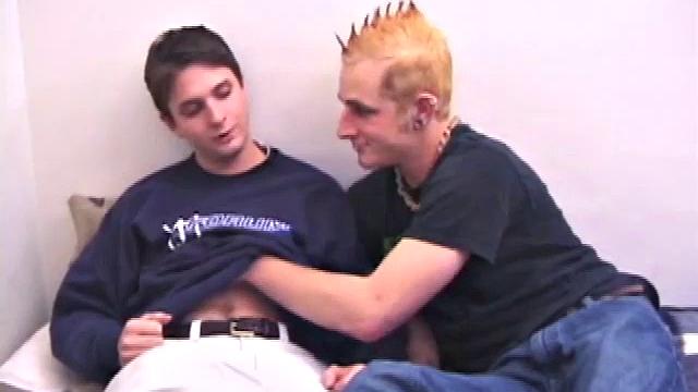 When young Jamie and Torque hook up, it's not long before they strip naked and suck on each other's dick. After a long oral exchange, Jamie fucks Torque, while we enjoy the close-ups.