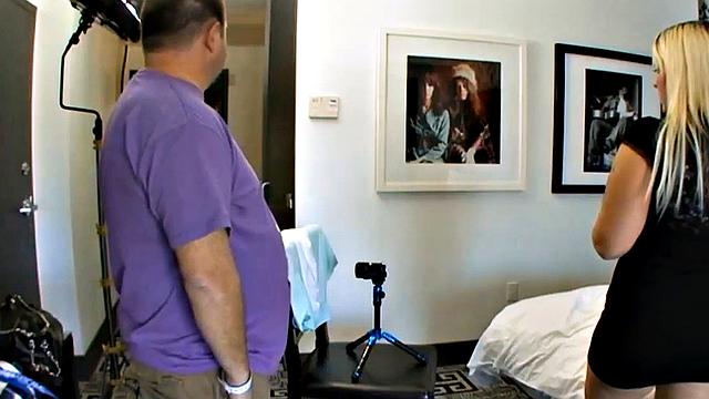 BBW amateur lady fucked in 3some after 69 blowjob