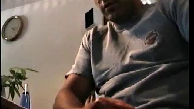 Straight Zack Stroking Cock