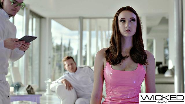 Wicked - Cyber Space Redhead Gets Cyber Fucked Hard
