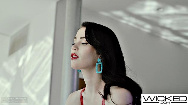 Wicked - Cyber Space Redhead Gets Cyber Fucked Hard