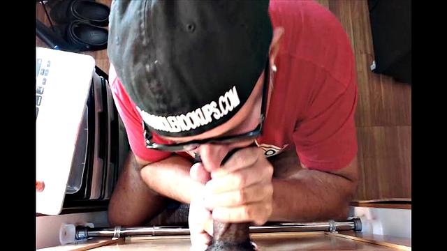 Blowing Him Dry At The Glory Hole