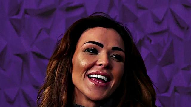 CFNM bitch enjoys teasing naked guy to stroke his dick