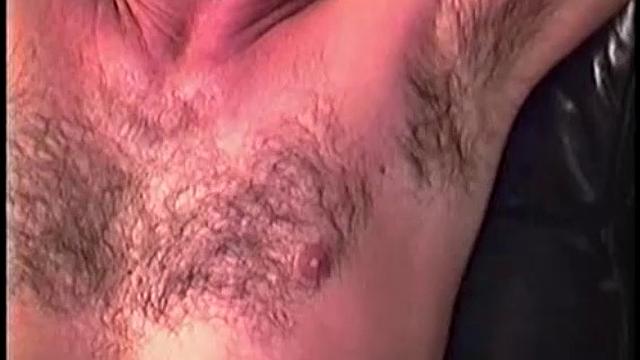 Gary strips down and strokes his thick cock for the camera