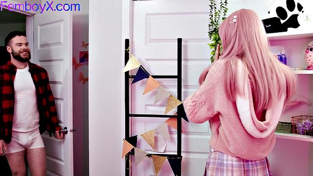 Roseboi trap spanked and ravaged